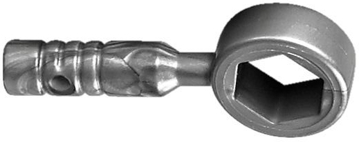 LEGO 11402i - Minifigurka, Krabička s nářadím a klíčem - 3žebrová rukojeť