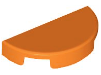 LEGO 1748 - Dlaždice, kulatá 1 x 2 poloviny