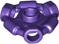 LEGO 1941 - Minifigurka, Držák zbraně s kroužkem a 3 tyčemi a 3 otvory pro tyče (Ninjago Aeroblade Center) - Otevřený stud