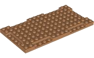 LEGO 2629 - Kostka, Upravená 8 x 16 x 2/3 s prohlubněmi 1 x 4