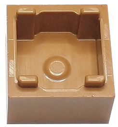 LEGO 2821 - Kontejner, krabice 2 x 2 x 1 - horní otvor se zvýšeným vnitřním dnem