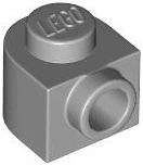 LEGO 3386 - Brick, Round 1 x 1 x 2/3 Half Circle Extended with Side Stud