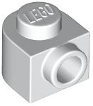 LEGO 3386 - Brick, Round 1 x 1 x 2/3 Half Circle Extended with Side Stud