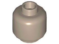LEGO 3626 - Minifigure, Head (Plain)