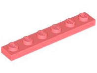 LEGO 3666 - Dlaždice 1 x 6