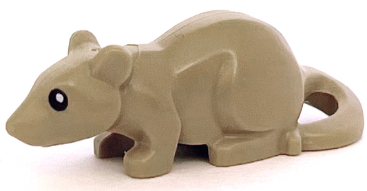 LEGO 36756pb01 - Vzor krysy / myši s černýma očima a bílými zorničkami