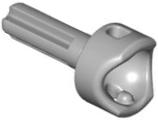 LEGO Part 4192 - Technic, Steering CV Joint Wide with 2L Axle