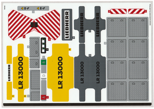 LEGO 42146stk01 - Aršík samolepek pro sadu 42146 - (10101069/6415953)