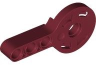 LEGO 44224 - Technic Rotační kloubový disk s velkým otvorem pro kolík a 3L tlustým zvedacím ramenem