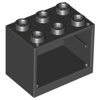 LEGO 4532b - Kontejner, Skříň 2 x 3 x 2 - Duté výstupky