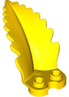 LEGO 5151 - Kulatý dlaždice s rostlinami 1 x 2 se zakřiveným, vzpřímeným listem