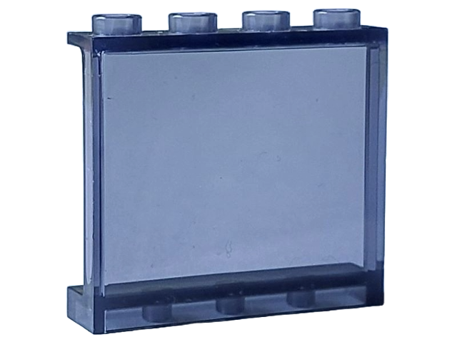 LEGO 60581 - Panel 1 x 4 x 3 s bočními podpěrami - Duté výstupky
