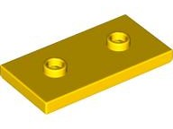 LEGO 65509 - Upravený dlaždice 2 x 4 se 2 cvočky (Dvojitý skákací můstek)