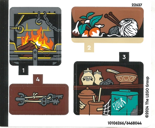 LEGO 76428stk01 - Aršík samolepek pro sadu 76428 - (10106266/6468044)