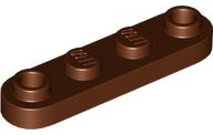 LEGO 77845 - Plate, Round 1 x 4 with 2 Open Studs