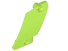 LEGO 80268 - Technic, Panel zakřivený #60 5 x 7 zúžený vpravo