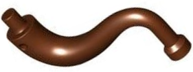 LEGO 80497 - Elephant Tail / Trunk with Bar End - Long Straight Tip