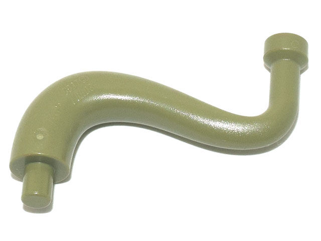 LEGO 80497 - Elephant Tail / Trunk with Bar End - Long Straight Tip