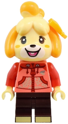 LEGO ani014 - Isabelle - Korálová mikina s kapucí