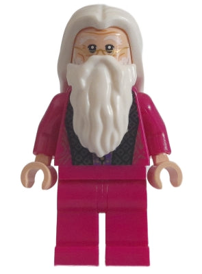 LEGO hp350 - Albus Brumbál - Purpurový hábit, obyčejné nohy