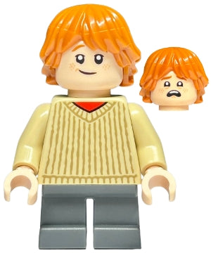 LEGO hp482 - Ron Weasley - Hnědý svetr