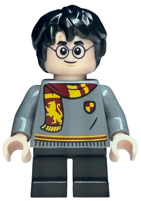 LEGO hp519 - Harry Potter - Nebelvírský svetr a šála, černé krátké nohavice