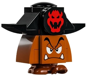 LEGO mar0172 - Pirát Goomba - Rozzlobený, Oční víčka