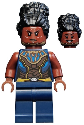 LEGO sh0735 - Shuri - Tmavě modrý vršek