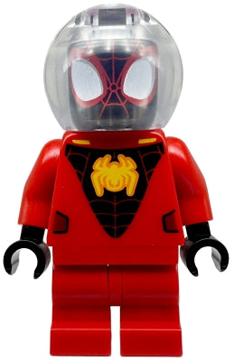 LEGO sh0862 - Spider-Man (Miles Morales) - Červený oblek, střední nohy