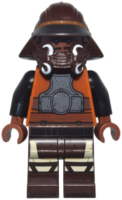 LEGO sw1369 - Lando Calrissian - Strážce skifu, tmavě hnědé potištěné nohy