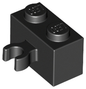 LEGO 30237b - Brick, Modified 1 x 2 with Open O Clip Thick (Vertical Grip)