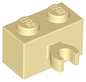 LEGO 30237b - Brick, Modified 1 x 2 with Open O Clip Thick (Vertical Grip)