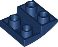 LEGO 32803 - Svah, zakřivený 2 x 2 x 2/3 obrácený