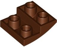 LEGO 32803 - Svah, zakřivený 2 x 2 x 2/3 obrácený