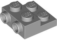 LEGO 4304 - Plate, Modified 2 x 2 x 2/3 with 2 Studs on Side - Hollow Bottom Tube