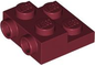 LEGO 4304 - Plate, Modified 2 x 2 x 2/3 with 2 Studs on Side - Hollow Bottom Tube
