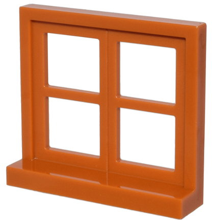 LEGO 5259 - Okno 1 x 4 x 3, čtvercové se 4 tabulkami a parapetem