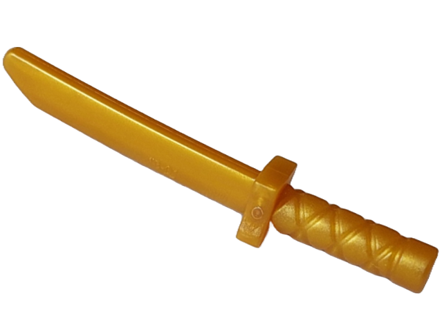 LEGO 5644 - Minifigurka, Zbraň Meč, Šamšir / Katana s krátkou čepelí