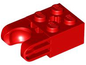 LEGO 67696 - Technic, Upravená kostkou 2 x 2 s kulovým pouzdrem a otvorem pro nápravu - Rovné vidlice se zaoblenými konci a uzavřenými boky