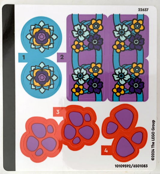 LEGO Part 71481stk01 - Sticker Sheet for Set 71481 - (10109592/6501083)