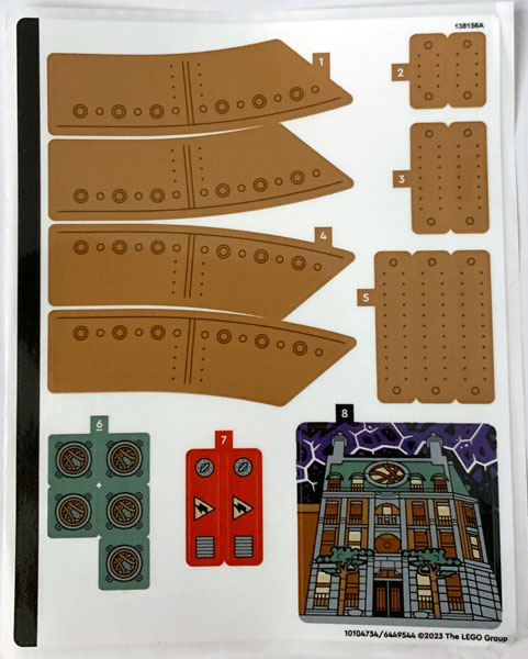 LEGO 76261stk01 - Aršík samolepek pro sadu 76261 - (10104734/6449544)