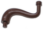 LEGO 80497 - Elephant Tail / Trunk with Bar End - Long Straight Tip