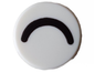 LEGO Part 98138pb364 - Tile, Round 1 x 1 with Black Eye Closed (Thin Curved Line) Pattern