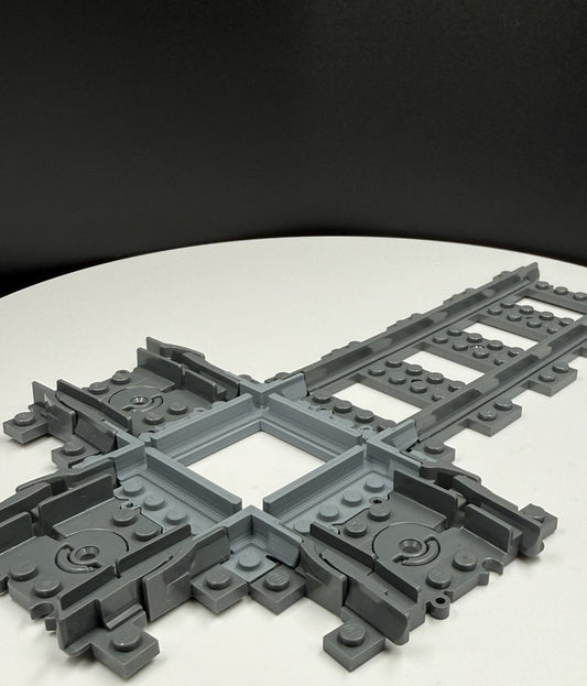 Křížení kolejí – kompatibilní s LEGO CITY kolejemi