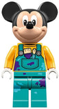 LEGO Minifig dis115 - Mickey Mouse - Dark Turquoise Overalls