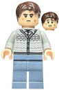 LEGO hp425 - Neville Longbottom - Svetr Fair Isle, pískově modré nohy