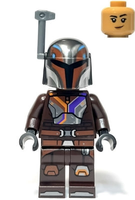 LEGO Minifig sw1302 - Sabine Wren - Dark Brown Armor